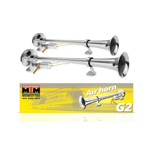 طقم سرينه نيكل (70سم-80سم) ماروMTM
MARO / MTM CHROME AIR HORN SET - 70CM / 80CM