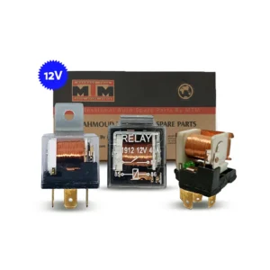 كتاوت4 رجل 12 فولت 40 امبير شفاف
4-PIN RELAY 12V 40A - CLEAR