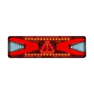 فانوس خلفي 7 لمبه x مزدوج 322
322 7-LAMP LED TAIL LAMP - DOUBLE-X DESIGN, 46CM