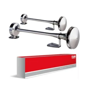 طقم سرينه 70/80 فيام ايطالى اصلى
FIAMM 70/80 TA150/TA180 TWO-TONE AIR HORN SET