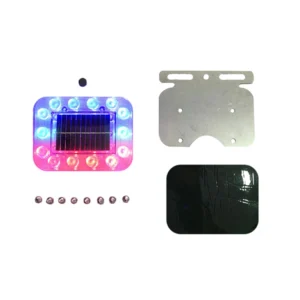 بلاطه شمسيه 3 لون بصاجة مفتاح سحري
3-COLOR SOLAR LED LAMP WITH METAL MOUNTING PLATE & SWITCH