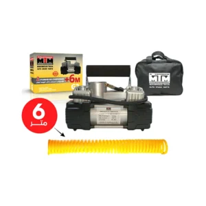 كومبروسر 2بستم بالكشاف 6 متر
S-605 TWIN-CYLINDER AIR COMPRESSOR WITH WORK LIGHT - 6M CABLE