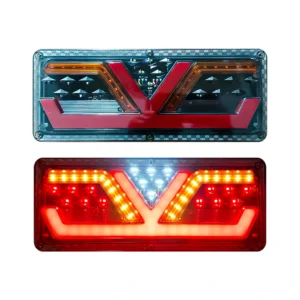 فانوس خلفى 3 لمبه T257 حرف V
T257 3-LAMP LED TAIL LAMP - V-SHAPE DESIGN, 33CM
