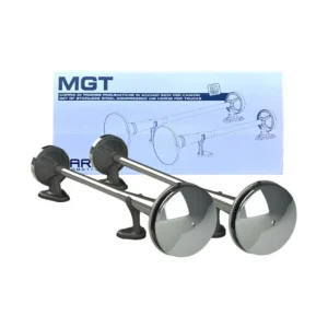 طقم سرينه اكتروس بالغطاء MARCO -MGT 24 V
MARCO MGT 24V STAINLESS STEEL HORN SET WITH CHROMED SHIELDS - MERCEDES ACTROS
