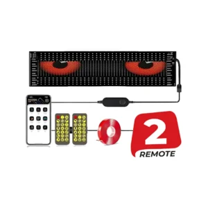 ليد ماتريكس 18 سم ريموت +ابلكيشن
18CM LED MATRIX PANEL WITH APP & REMOTE