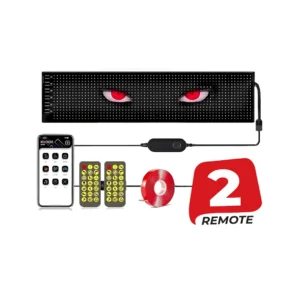 ليد ماتريكس 38 سم ريموت +ابلكيشن
38CM LED MATRIX PANEL WITH APP & REMOTE
