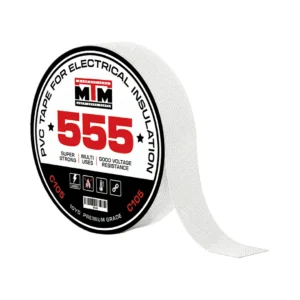 شريط لحام قماش 105 C عريض -أبيض
WIDE CLOTH WIRE HARNESS TAPE 105°C - WHITE