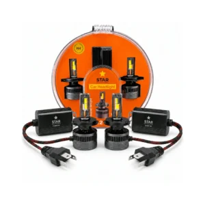 طقم لمبه H4 ليد STAR 210 W
STAR H4 LED BULB KIT - 210W