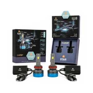 طقم لمبه H4 ليد 120 W
H4 LED BULB KIT - 120W