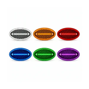فانوس بيضاوى النحله عجينه
OVAL FLEXIBLE LED MARKER LAMP