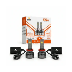 طقم لمبه ليد H4 SILVER -S240
SILVER S240 H4 LED BULB KIT