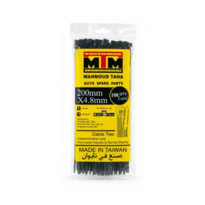 افيز 20سم اسود
CABLE TIE 200×4.8MM - BLACK
