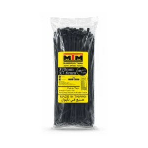 افيز 37 سم 4.8 اسود
CABLE TIE 370×4.8MM - BLACK