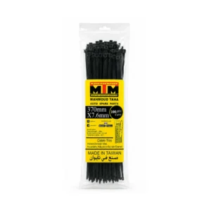 افيز 37سم عريض اسود
CABLE TIE 370*7.6MM BLACK