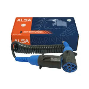 كابل مقطورة 7 خط 3N40 ALSA
ALSA 3N40 7 PIN TRAILER ELECTRICAL CABLE POLYURETHANE 4M