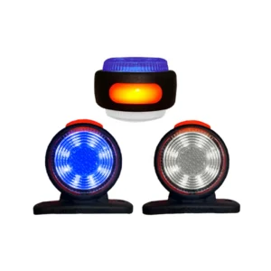 شنب سيمبا 16 ليد
16 LED SIMBA RUBBER SIDE MARKER LAMP RED-AMBER