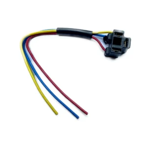 فيشه 3 شوكه 22 سم
H4 3-PIN HEADLAMP SOCKET WITH 22CM WIRE (0.75MM)